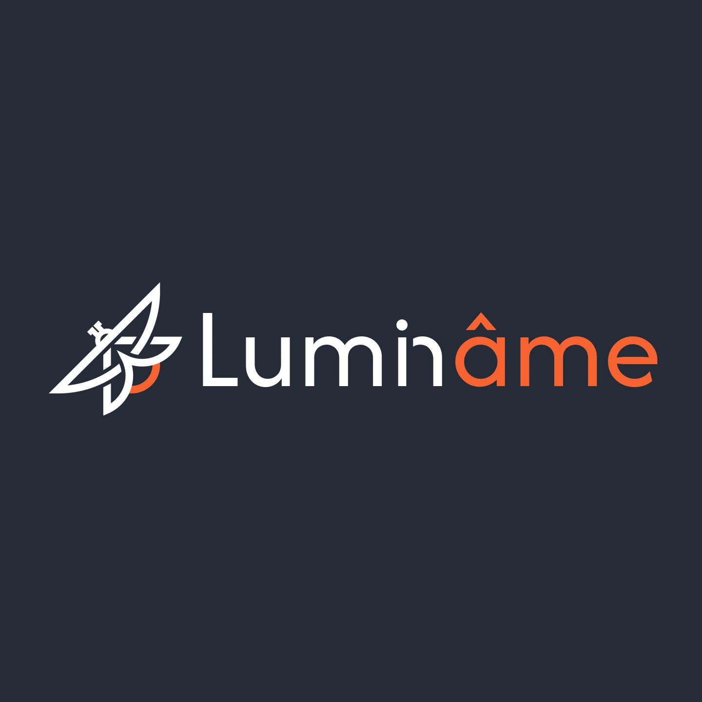 Luminâme large secondary logo